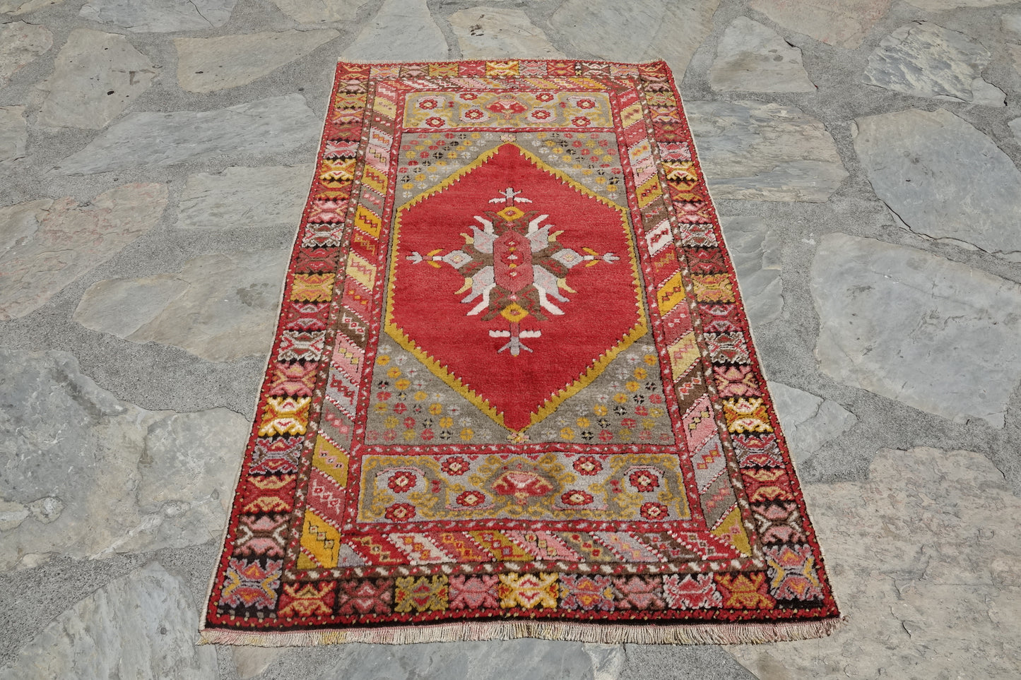 Olive Anatolian Carpet