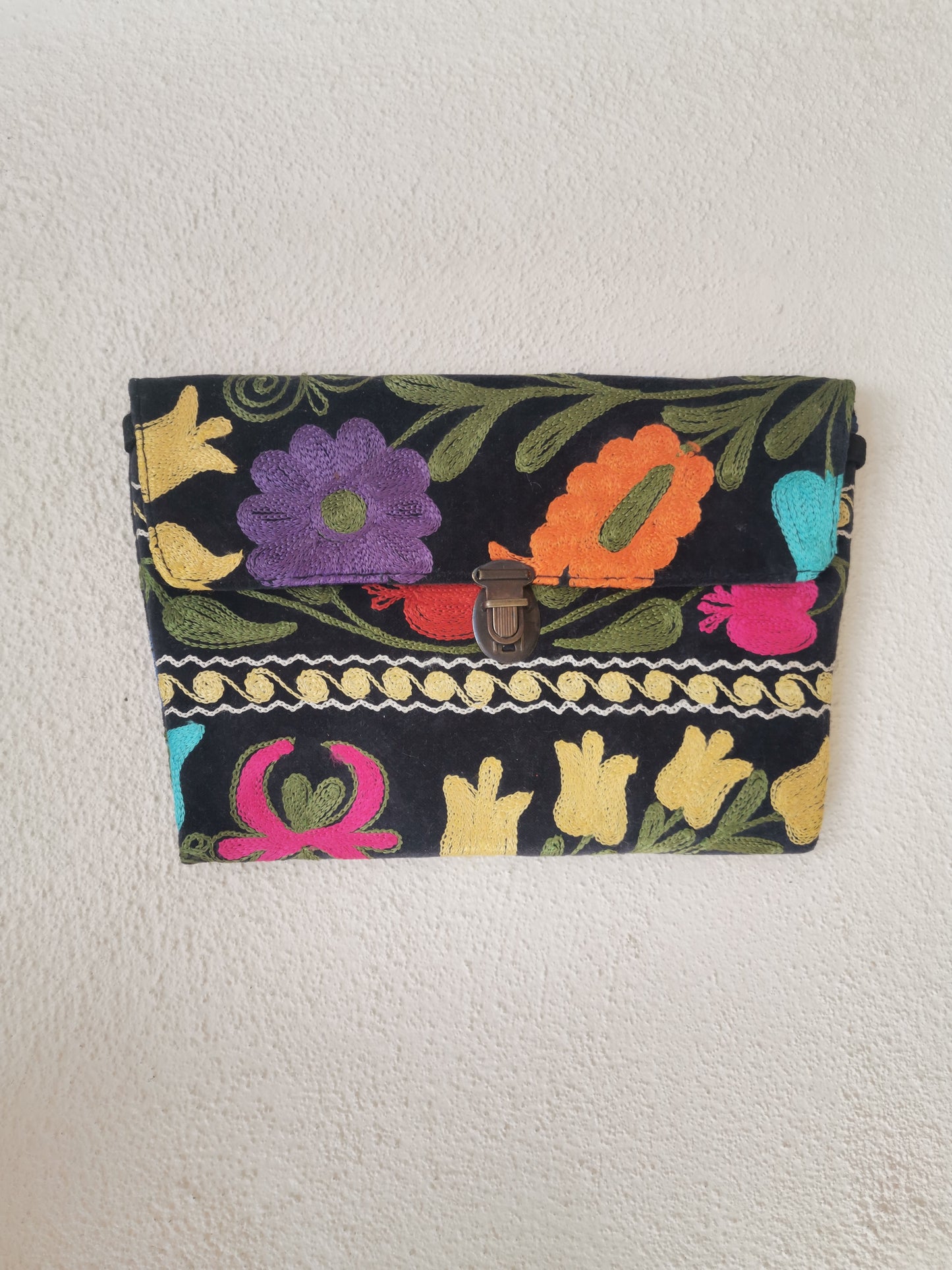 Velvet Clutch Bag