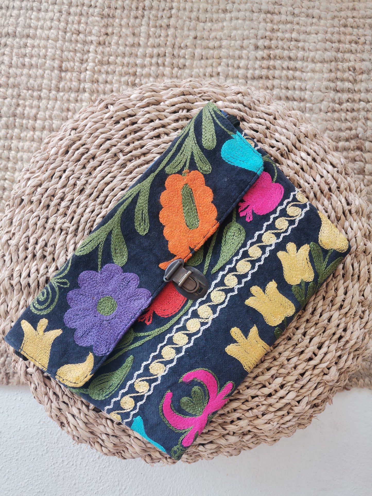 Velvet Clutch Bag